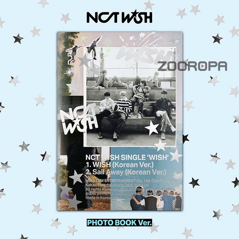 [CD] 엔시티 위시 (NCT WISH) - 싱글앨범 : WISH [Photobook Ver.]