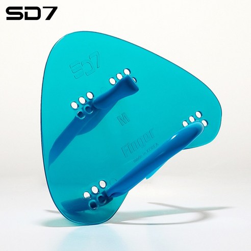 SD7 캐치업2 수영 핑거 패들 훈련용 2개 1세트 SGL-PPD, 블루