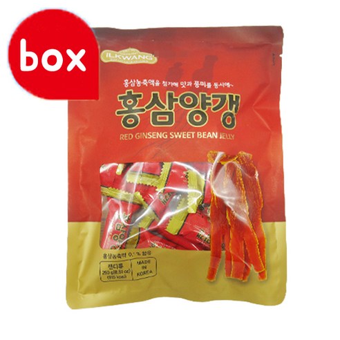 홍삼양갱 일광 250g, 1개