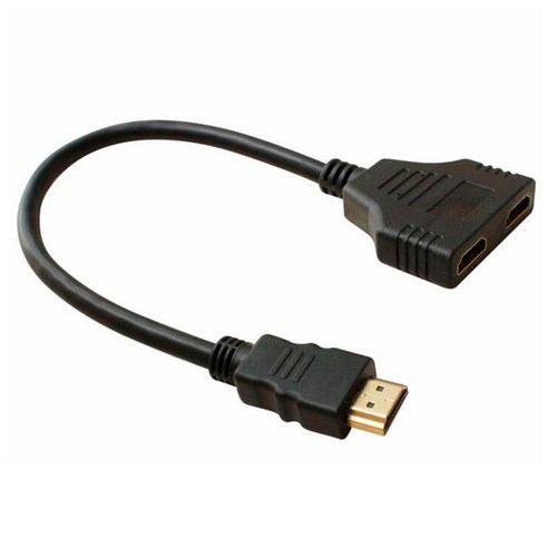 2 in 1 HDMI 스플리터 어댑터 풀 HD 3D 1080P, 보여진 바와 같이, 하나