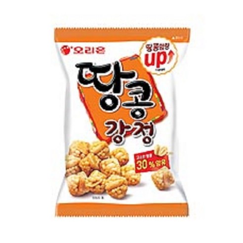 오리온 땅콩강정 12입(80g x 12개) 1박스, 80g, 12개