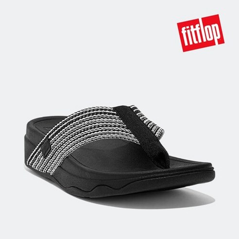 핏플랍 [공식판매처] 서파 토포스트 쪼리 슬리퍼 ALL BLACK