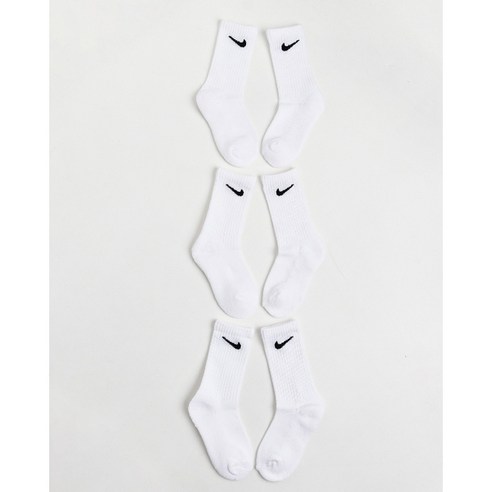 우리 아이 발에 행복을! 나이키 키즈 베이직 팩 3PK 양말 세트로 편안함과 스타일을 동시에!