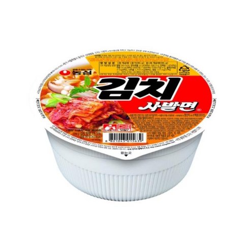농심 김치사발면 작은컵(24개/BOX), 24개