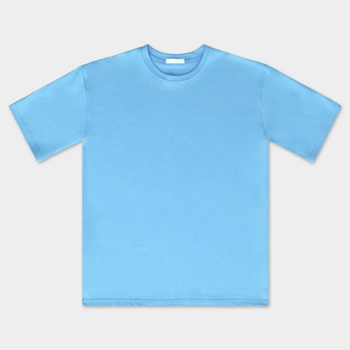 우드피카 남녀공용 특양면 오버핏 반팔 티셔츠