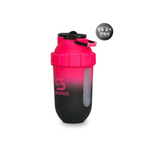 쉐이크스피어 오리지널 뷰 노볼 쉐이크통 쉐이커 프로틴쉐이커, 뷰 그라데이션 핑크, 700ml, 1개