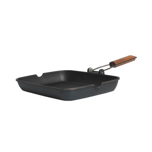 IKEA 이케아 GRILLA 그릴라 그릴팬 36x26cm 프라이팬 후라이팬 901.711.44 스테이크팬, 1개, 36x26 cm