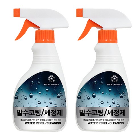 훠링 유리발수코팅+세정제, 300ml, 2개