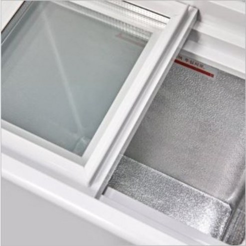 윈텍 슬라이드도어 미니소형냉동고 SD-43: 합리적인 가격, 강력한 냉동력, 화이트계열 디자인