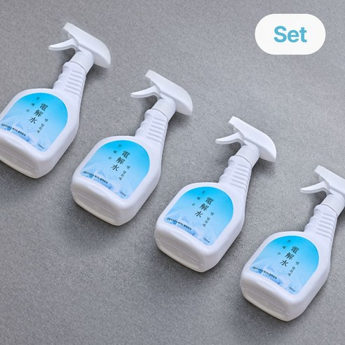 전해수 펫 탈취제 500 ml, 4개, 500ml