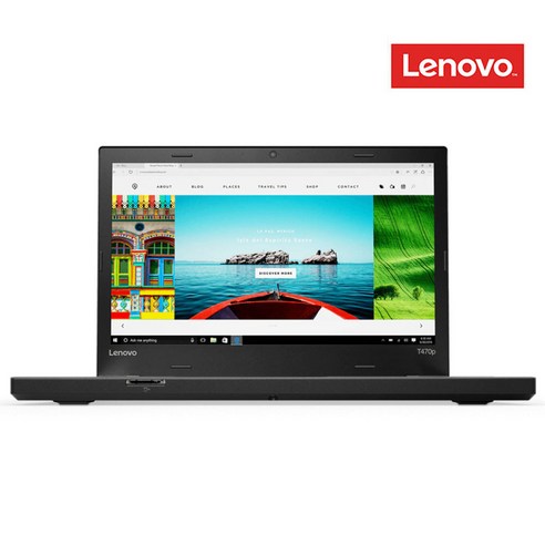   레노버 ThinkPad T470p 코어i5-7440HQ/16G/HD630/14 FHD/터치스크린/윈도우10, WIN10, 16GB, 256GB, 코어i5, 블랙