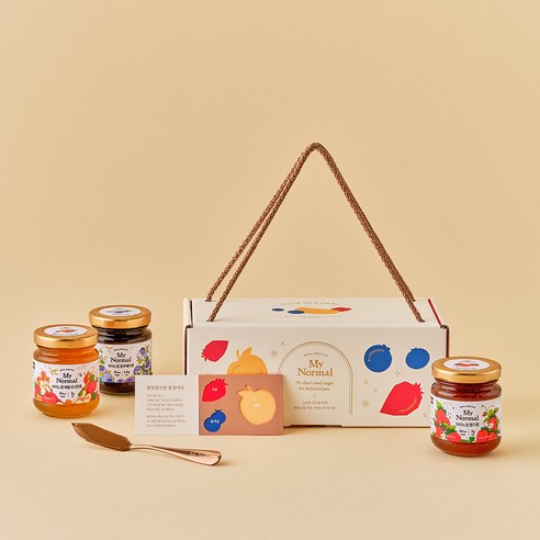 달콤함은 그대로, 건강은 더하여: 마이노멀 저당잼 선물세트
