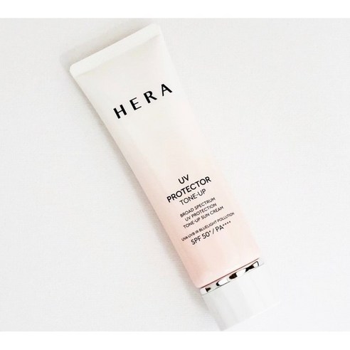 [세아무역]헤라 HERA 유브이 UV 프로텍터 톤업 선크림 SPF50+ 카드지갑 포함, 단품, 50ml, 1개