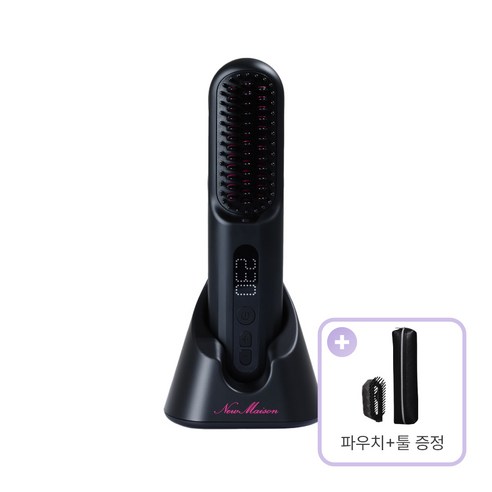 섬세한 아름다움을 위한 혁신, 뉴메이슨 청담187 무선 브러쉬 스타일러 뉴메이슨무선고데기