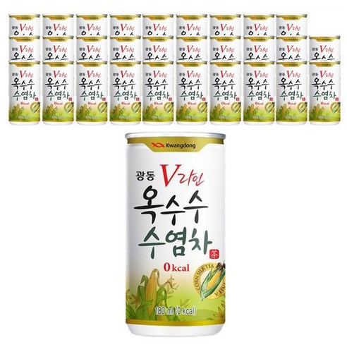 광동제약 옥수수수염차, 180ml, 30개