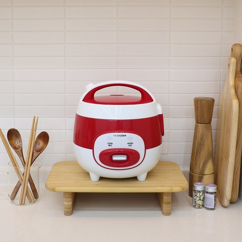 따뜻한 밥 한 그릇의 행복, 맘쿡 3인용 전기 보온 밥솥 DMC-0310R로 시작하세요!