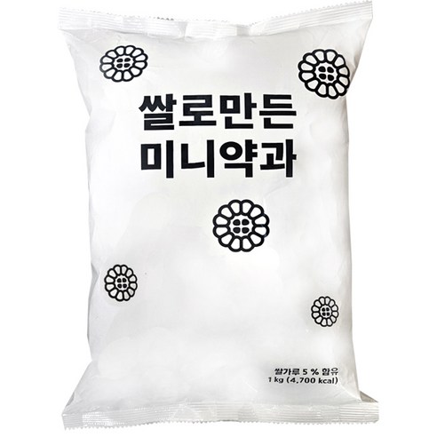 쌀로 만든 미니약과, 1kg, 1개