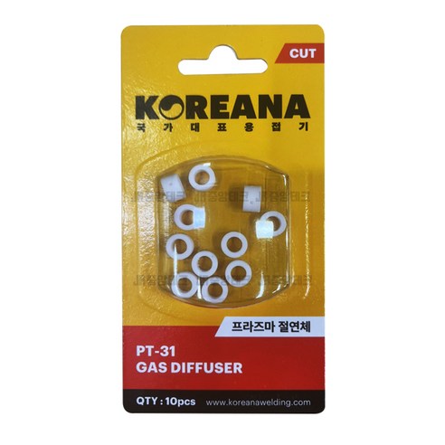 코리아나 용접기 PLP-40 프라즈마 절연체 PT-31 1팩당 10개, 1개 코리아나프라즈마 코리아나 용접기 PLP-40 프라즈마 절연체 PT-31 1팩당 10개, 1개 코리아나프라즈마