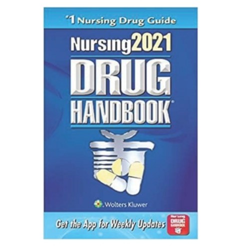 (영문도서) Drug Handbook 2021: (Nursing Drug Handbook) Forty-First Edition Paperback, Independently Published, English, 9798512512128