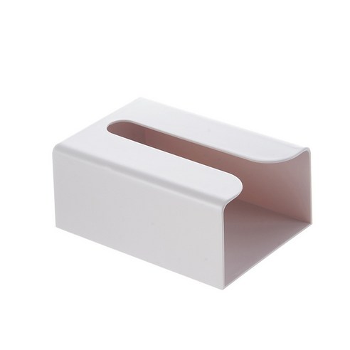 티슈 상자 서랍 티슈 상자 주방 거실 욕실 화장실 선반 벽 마운트 냅킨 상자, {"색깔":"하얀색"}