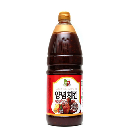 청우식품 양념치킨 매운맛소스, 2.1kg, 1개