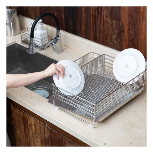 주방에 활력을 불어넣다: 밧드야 엠보형 식기건조대의 매력 탐구 밧드야식기건조대