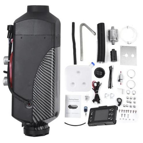 무시동히터 열교환기 점화 구리 히터 12v24v 8kw 디젤 주차 자율 무소음 트럭 버스 모터홈 rv용 Lcd 디스플레이 및 리모컨 포함, 10) 5KW 12V