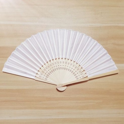 전통부채 맞춤형 인쇄 각인 결혼식 축하 실크 팬 이름 천 핸드 결혼 선물 20/40 개/로트, 20pcs, WHITE