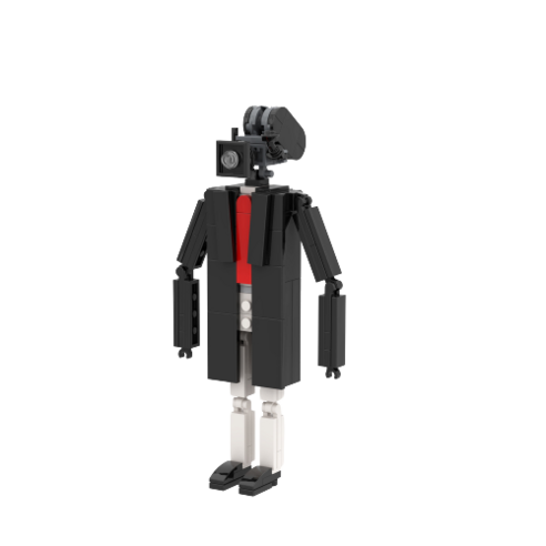 스키비디토일렛 호환블럭 변기맨 카메라맨 타이탄, MOC1327 카메라맨C