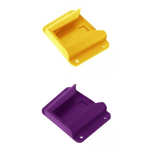 접는 자전거 가방 마운트 홀더에 대 한 2 Pcs 자전거 캐리어 블록 어댑터, 작은, ABS, 설명된 대로 + 설명된 대로
