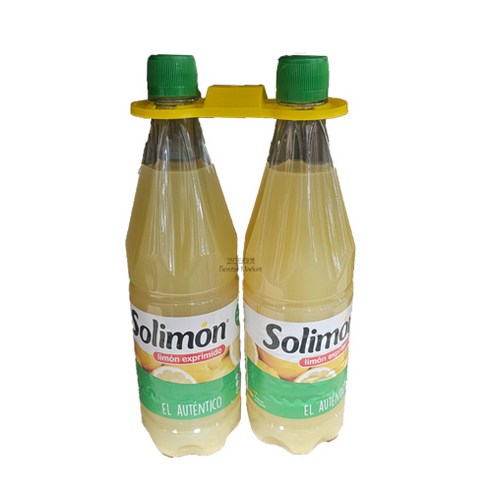 솔리몬 스퀴즈드 레몬즙, 1L, 6개