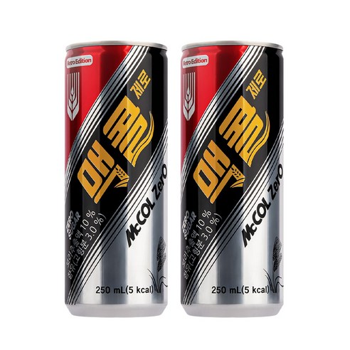 일화 맥콜 제로 250ml, 250ml, 60개