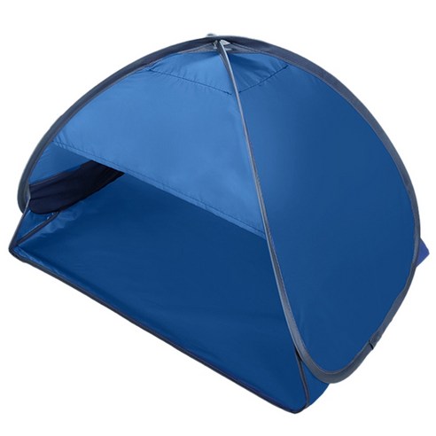 휴대용 비치 차양 텐트 UV-보호 본 Sunshelter 자동 개설 여름 야외 캠핑 차양 텐트 (L), 하나, 보여진 바와 같이