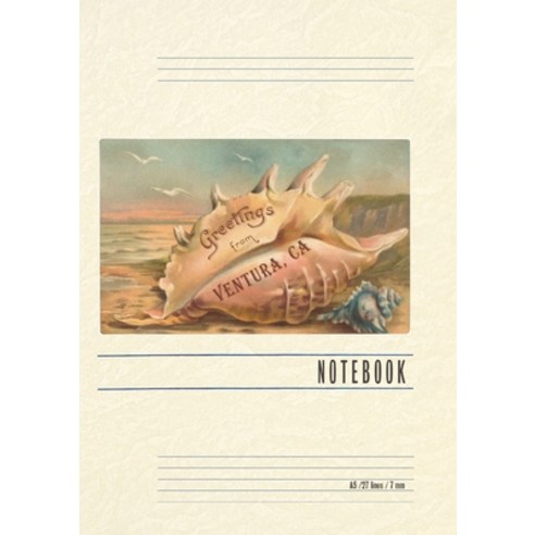 (영문도서) Vintage Lined Notebook Greetings from Ventura California Paperback, Found Image Press, English, 9798385403066