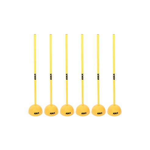 돔콘 드리블 폴막대 세트 120cm_6개입