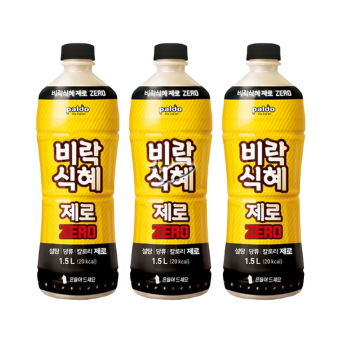 팔도 비락식혜 제로, 1.5L, 6개