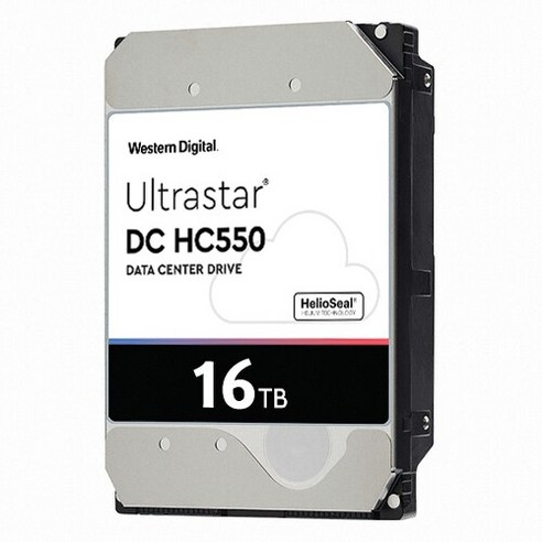 추천상품 WD Ultrastar DC HC550 하드디스크 16TB 7,200RPM 512MB