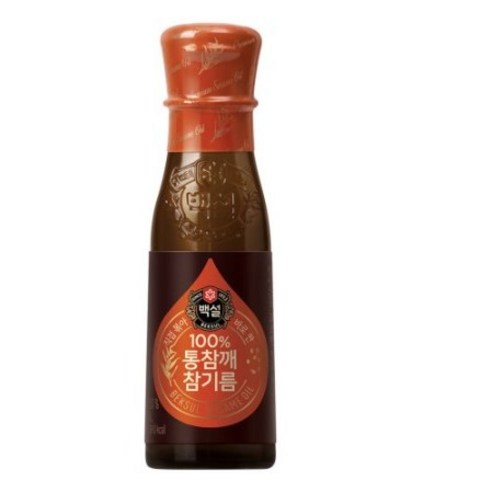 백설 100프로 통참깨 참기름, 110ml, 11개