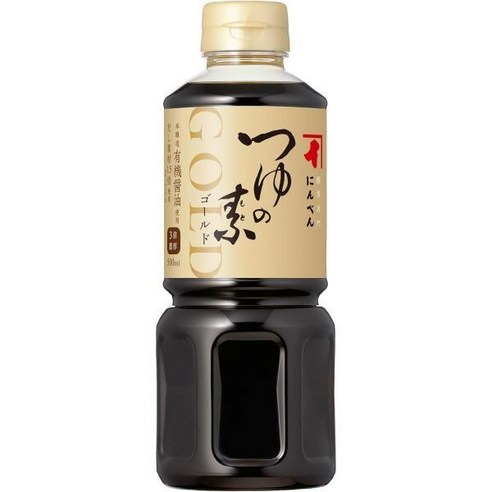 1+1 닌벤 국물 재료 골드 500mL 3배 농후 가츠오부시 다시마 멘츠유 1699년 창업