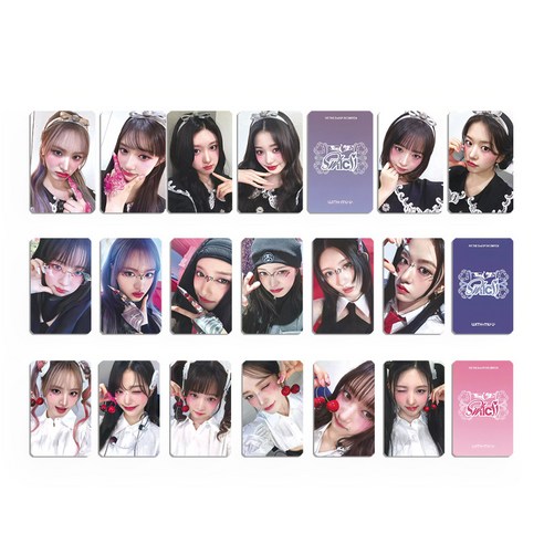 당일발송 아이브 포카 IVE SWITCH 집합 IVE 포토카드 앨범 굿즈, 18장