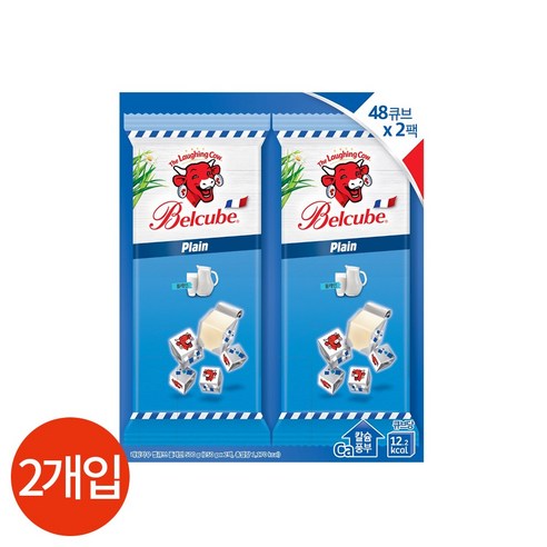 래핑 카우 벨큐브 플레인 치즈