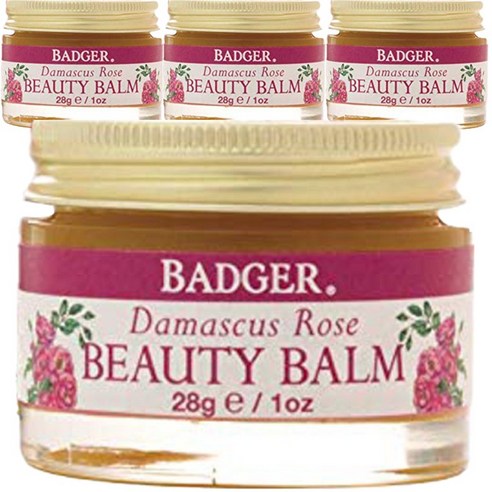 뱃저 뷰티 밤 28g, Damascus Rose, 4개