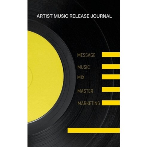 Artist Music Release Journal Hardcover, Lulu.com, English, 9781008992535