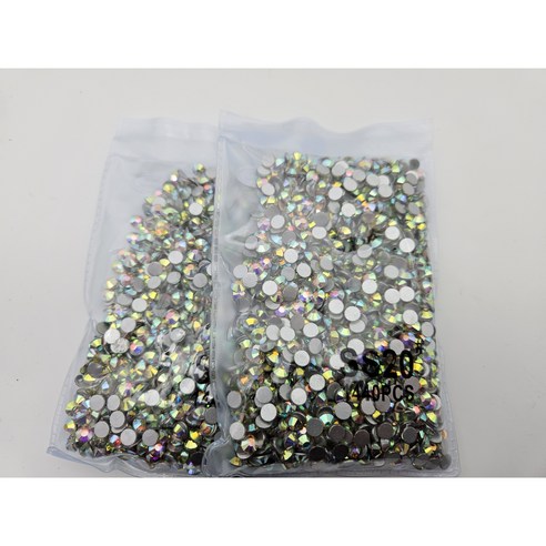 리야하우스 ss20 크리스탈 플랫백 네일스톤 ss20 4.6~4.8mm, 논픽스, 4개