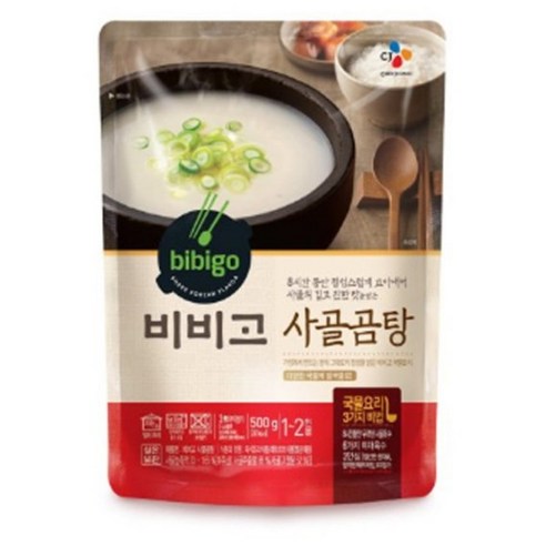 비비고 사골곰탕, 500g, 13개