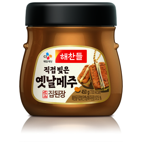 해찬들 명품 집된장, 450g, 1개