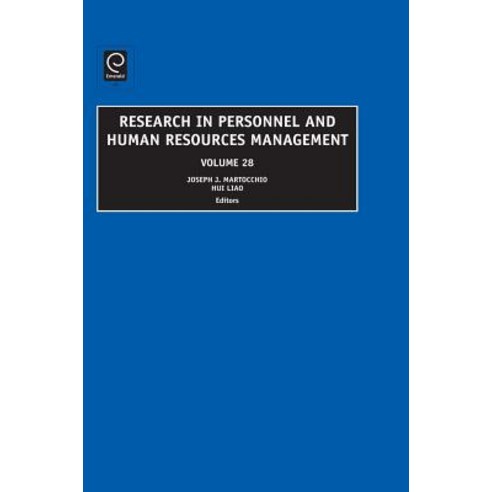 (영문도서) Research in Personnel and Human Resources Management Hardcover, Emerald Group Publishing, English, 9781848550568
