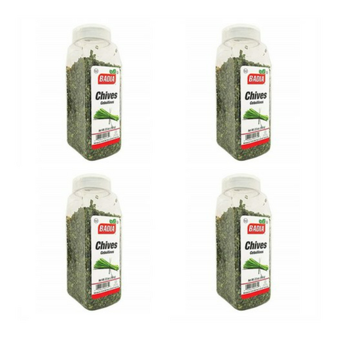 Badia 바디아 동결 건조 서양 부추 차이브 2.5oz(70g) x4개 Bottle Chives Dehydrated Dried kosher, 70g, 4개