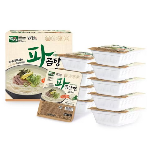 일월풍면 파곰탕면 쌀국수 100g x 10개 x 2박스, 20개 Best Top5