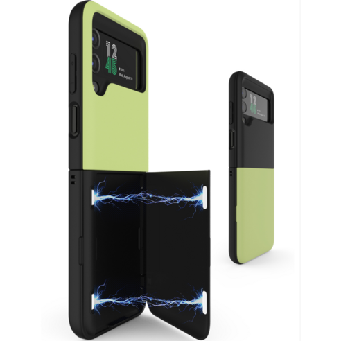 갤럭시Z플립3에 스타일, 기능성, 보호 기능을 더하는 갤럭시 제트플립3 마그네틱 도어 케이스